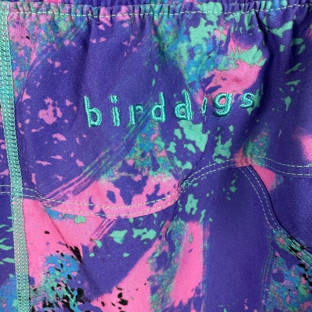 Birddogs Men's XL Shorts Long Boomstick Purple Pink Athletic Stretch Lined - Picture 5 of 8